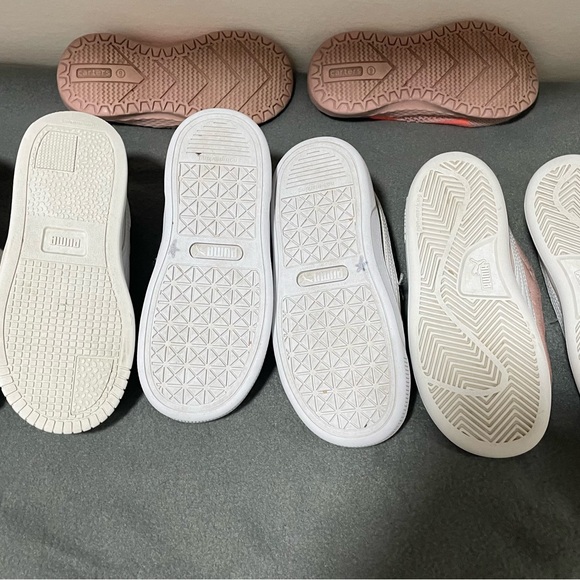 Pumas and carters toddler tennis shoes 10 - Lot of 4 Pairs - Picture 3 of 6